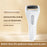 MJQ03 Electric Foot Callus Remover Foot Grinder Rechargeable Pedicure Tool Gift with 3 Roller Heads - 4