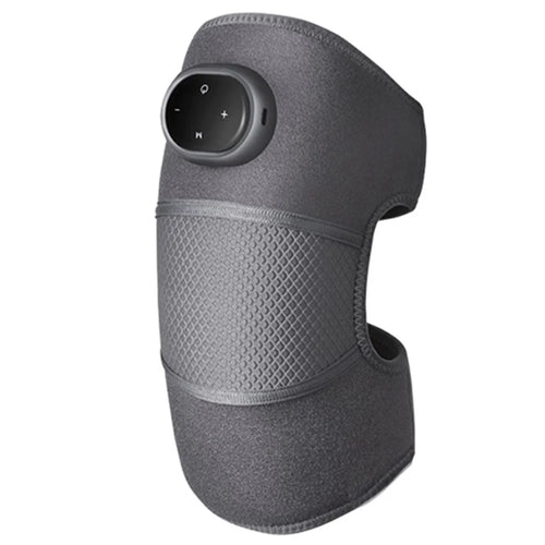KS-6916 Electric Knee Massager 5-Gear Hot Compress Pain Relieve Knee / Elbow / Shoulder Physiotherapy Instrument - Grey - 1