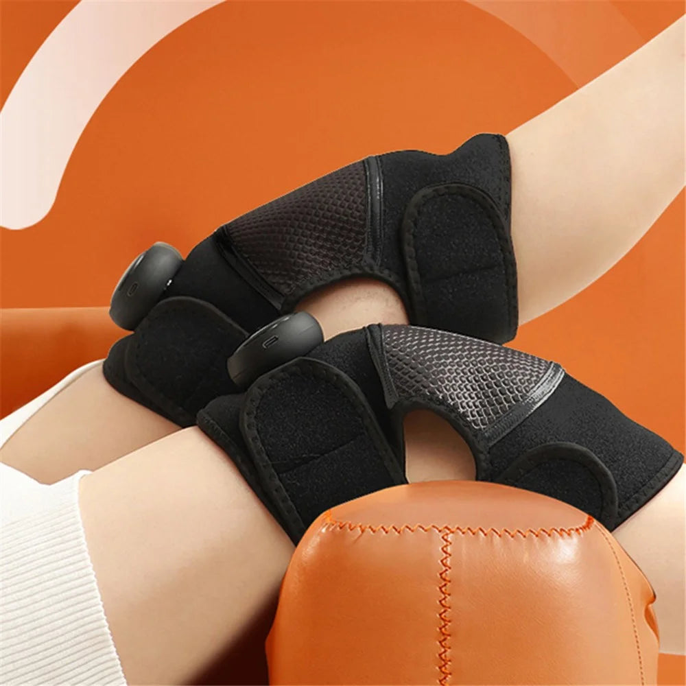 KS-6916 Electric Knee Massager 5-Gear Hot Compress Pain Relieve Knee / Elbow / Shoulder Physiotherapy Instrument - Grey - 2