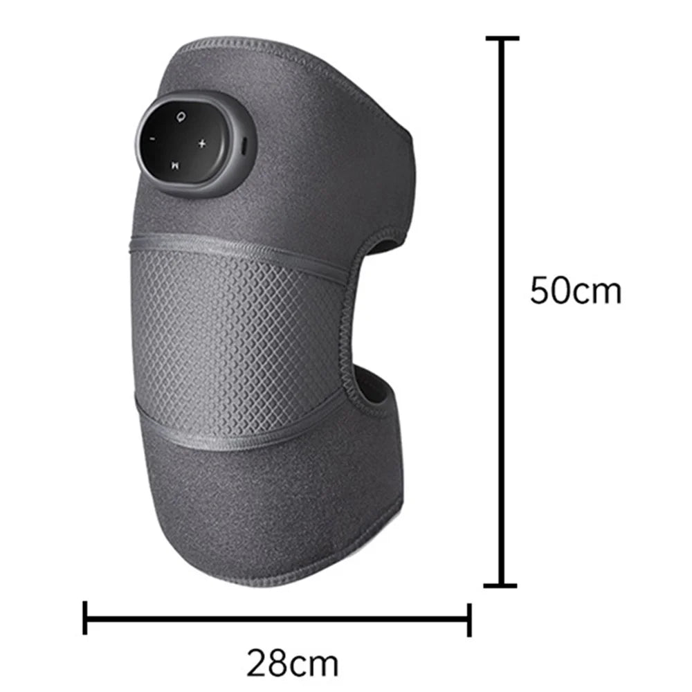 KS-6916 Electric Knee Massager 5-Gear Hot Compress Pain Relieve Knee / Elbow / Shoulder Physiotherapy Instrument - Grey - 7