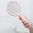 SOTHING Mini Electric Mosquito Swatter USB Rechargeable Handheld Fly Killer Racket with LED Light - White - 4