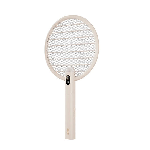 SOTHING Foldable Electric Fly Zapper Killer Swatter USB Rechargeable Mosquito Bug Racket - Digital Display - 1