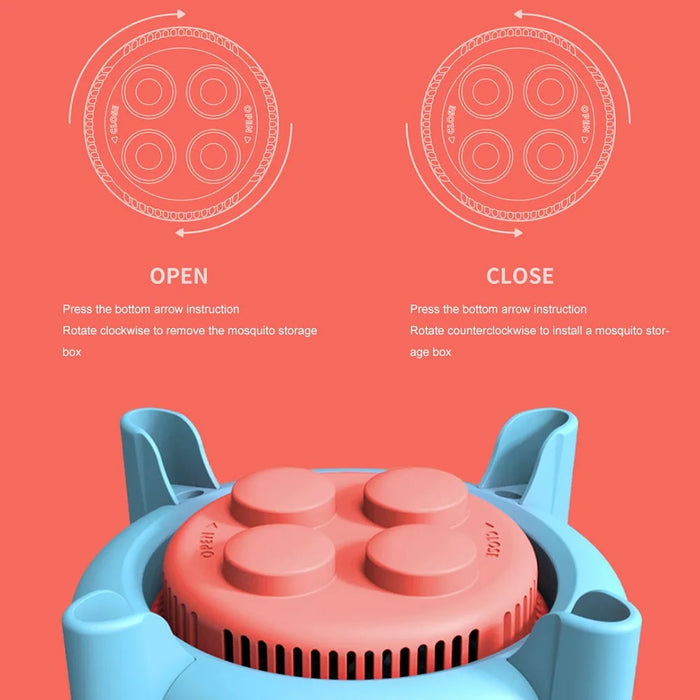 SOTHING Rocket Mosquito Killer USB Mute Fly Insect Mosquito Repellent Killer for Home Office, EU Plug - 7