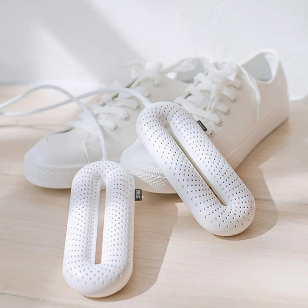 SOTHING Boot Shoe Dryer Portable Footwear Dryer Device with 3 Timer Modes for Rainy Seasons Winter Travel, CN Plug - Purple / Wire Control - 7