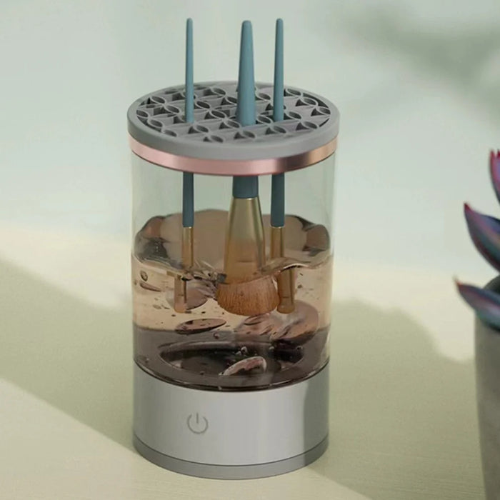 HZ-001 Makeup Brush Cleaner Electric Makeup Brushes Automatic Washing Machine - 3