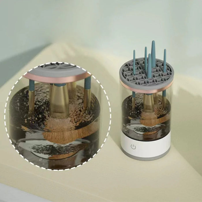HZ-001 Makeup Brush Cleaner Electric Makeup Brushes Automatic Washing Machine - 6