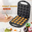 COUPE CP616 16 Hole Donut Machine Electric Non-Stick Double Side Heating Baking Equipment (CE Certificated, No FDA) - EU Plug / 220V - 2