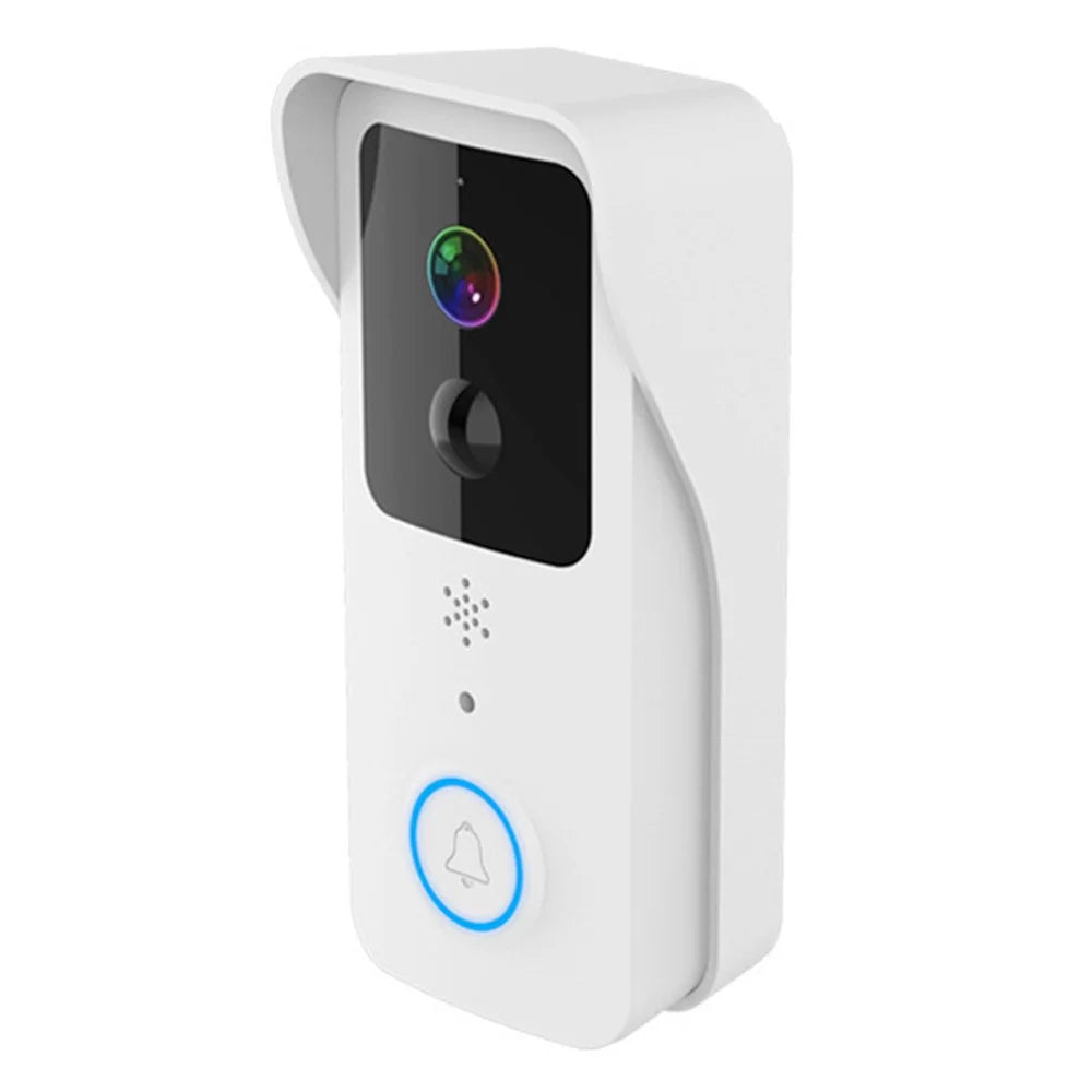 T32 Tuya APP 2.4G / 5G WiFi 1080P Video Viewer Doorbell Wireless Voice Intercom Security Door Bell - White - 1