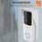 T32 Tuya APP 2.4G / 5G WiFi 1080P Video Viewer Doorbell Wireless Voice Intercom Security Door Bell - White - 3
