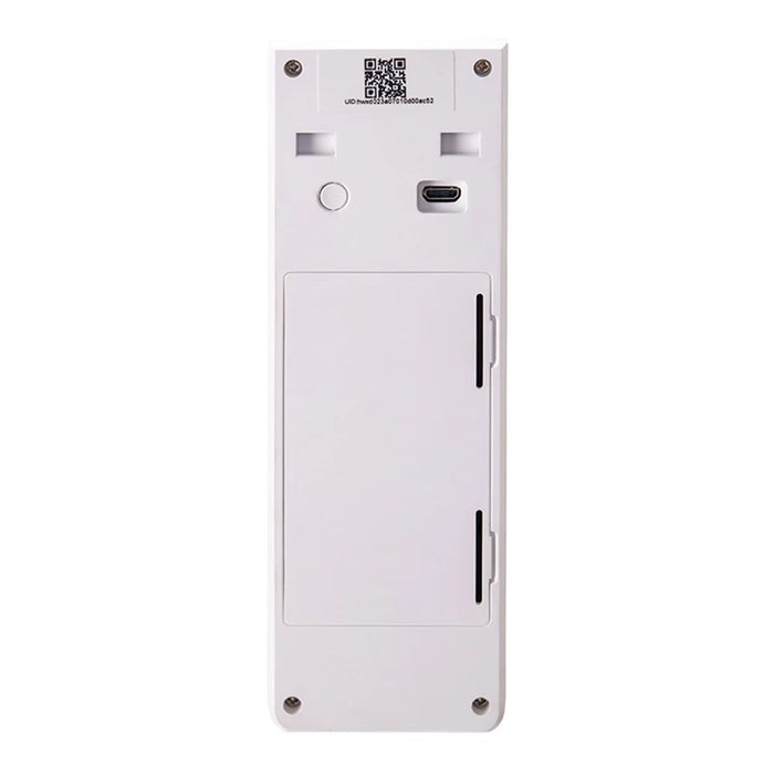 T204 Tuya WiFi Wireless Smart Video Doorbell Infrared Night Vision HD Display Doorbell - White - 2