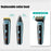 VGR V-366 Hair Clippers Razor Nose Hair Trimmer Set USB Rechargeable Blade Nose Cutting Beard Trimmer - Gold - 3