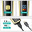 VGR V-366 Hair Clippers Razor Nose Hair Trimmer Set USB Rechargeable Blade Nose Cutting Beard Trimmer - Gold - 4