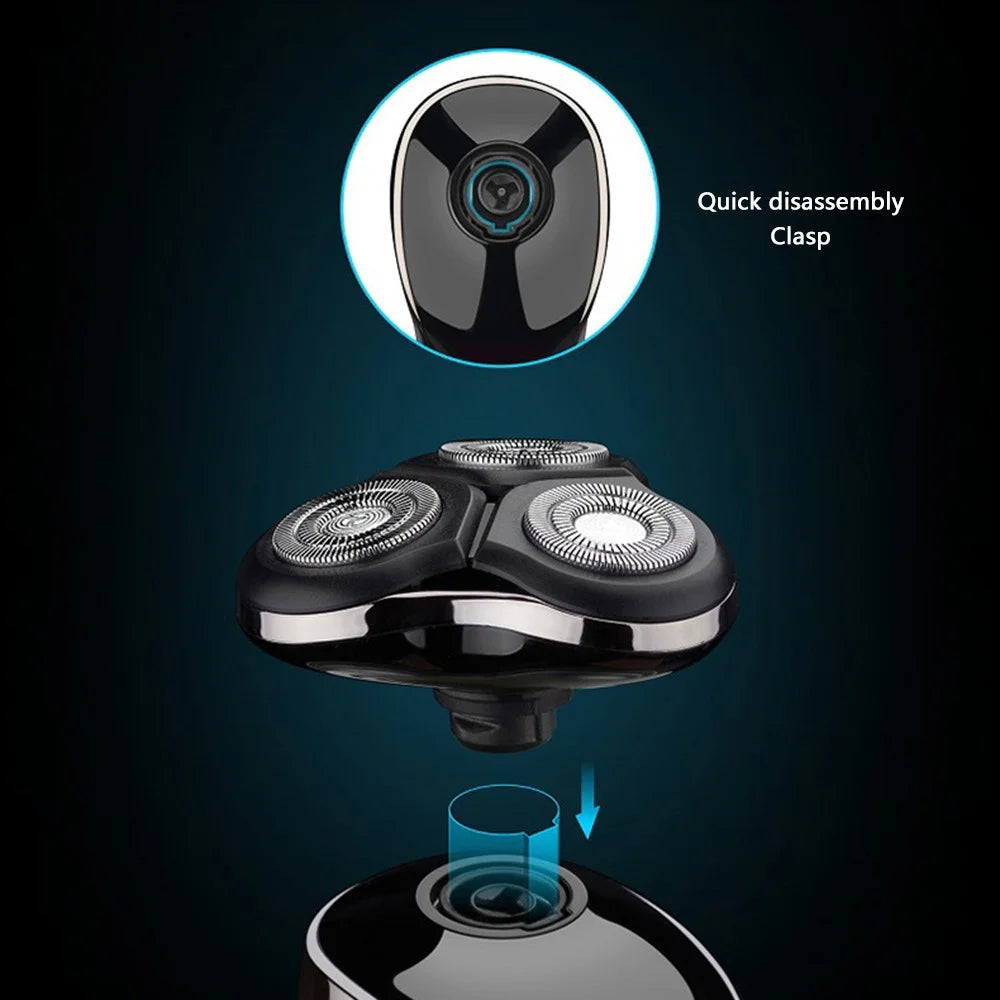 FB-507 Electric Shaver Three-Blade Nose Hair Trimmer Hair Clipper (Standard Set) - 5