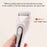 V-618 Electric Foot Callus Remover with Digital Display Pedicure Tools Foot Care Kit - Black - 5