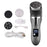 V-510 USB Rechargeable Electric Foot Callus Remover Vacuum Foot File Scraper with Digital Display - Black - 1