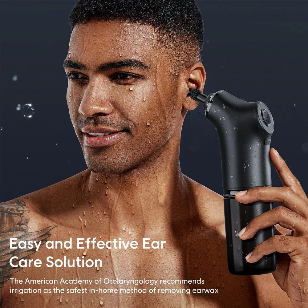 E30 4 Modes Electric Ear Cleaner Water Irrigation Ear Washer with 200ml Water Tank - 3