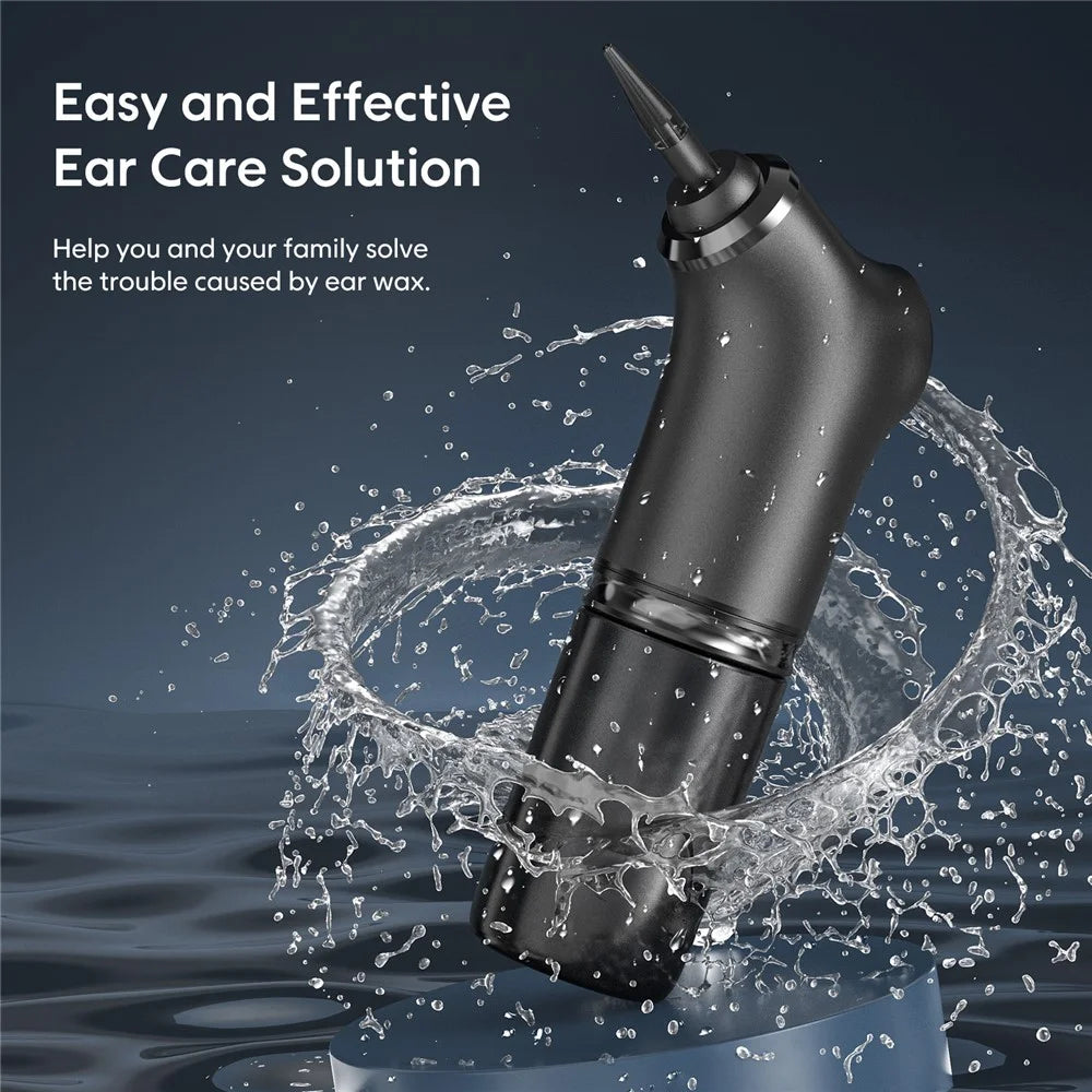 E30 4 Modes Electric Ear Cleaner Water Irrigation Ear Washer with 200ml Water Tank - 4