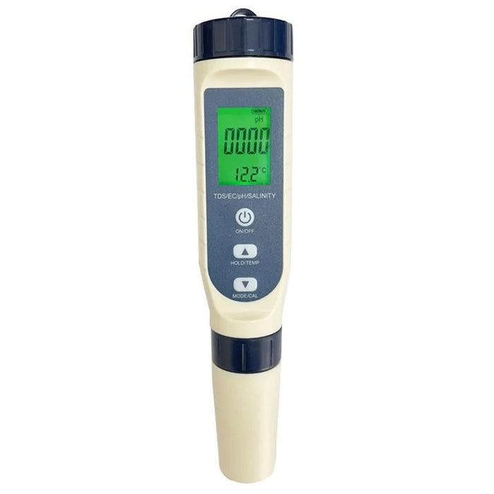 5-in-1 Multifunction Water Quality Test Pen EC / Ph / TDS / Temperature / Salinity Test Tool - 1