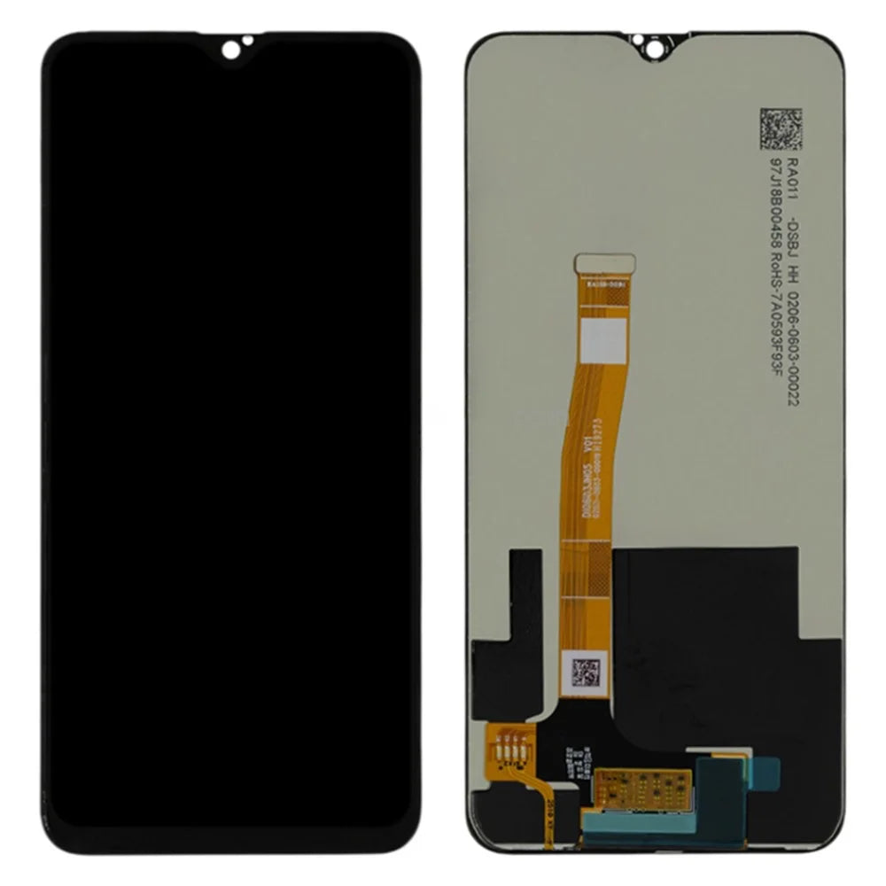 LCD Screen and Digitizer Assembly Spare Part (without Logo) for Realme 5 Pro / Realme Q - Black - 1