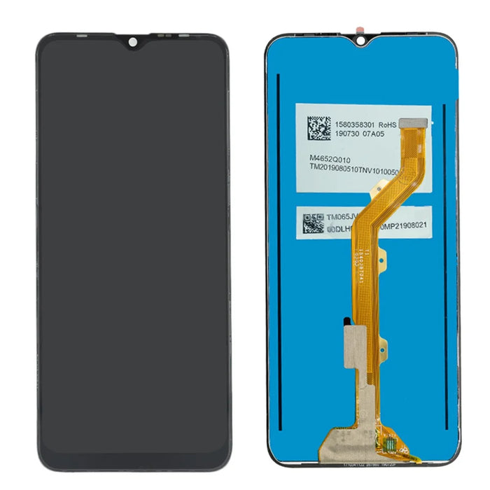LCD Screen and Digitizer Assembly Replacement for TECNO Spark 4 KC8 (Without Logo) - 1