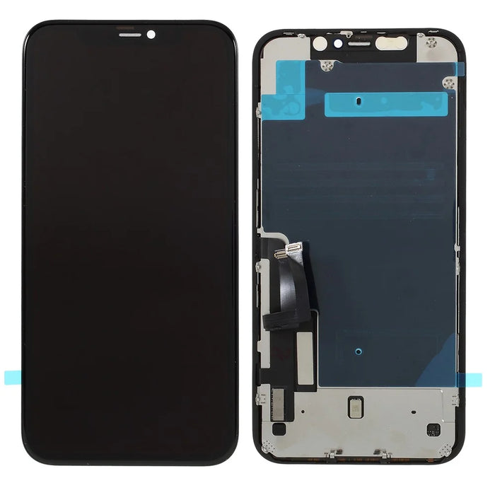 Grade C LCD Screen and Digitizer Assembly + Frame + Small Parts (RUIJU-in Cell Workmanship) (without Logo) for iPhone 11 6.1 inch - 1