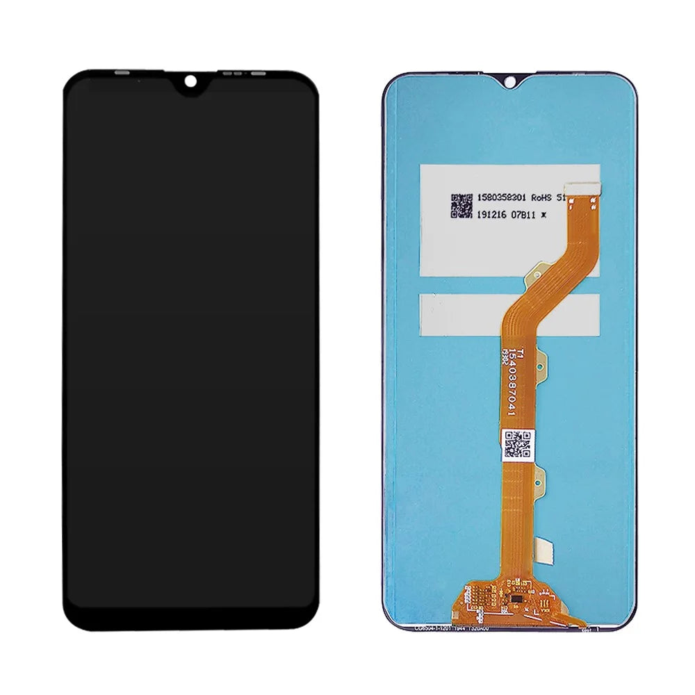 LCD Screen and Digitizer Assembly Replacement Part for Tecno Spark 4 KC2 (without Logo) - 1