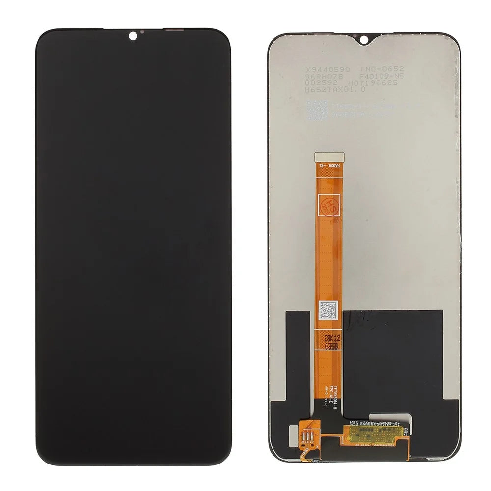 LCD Screen and Digitizer Assembly Replacement Part for Realme 5 - Black - 1