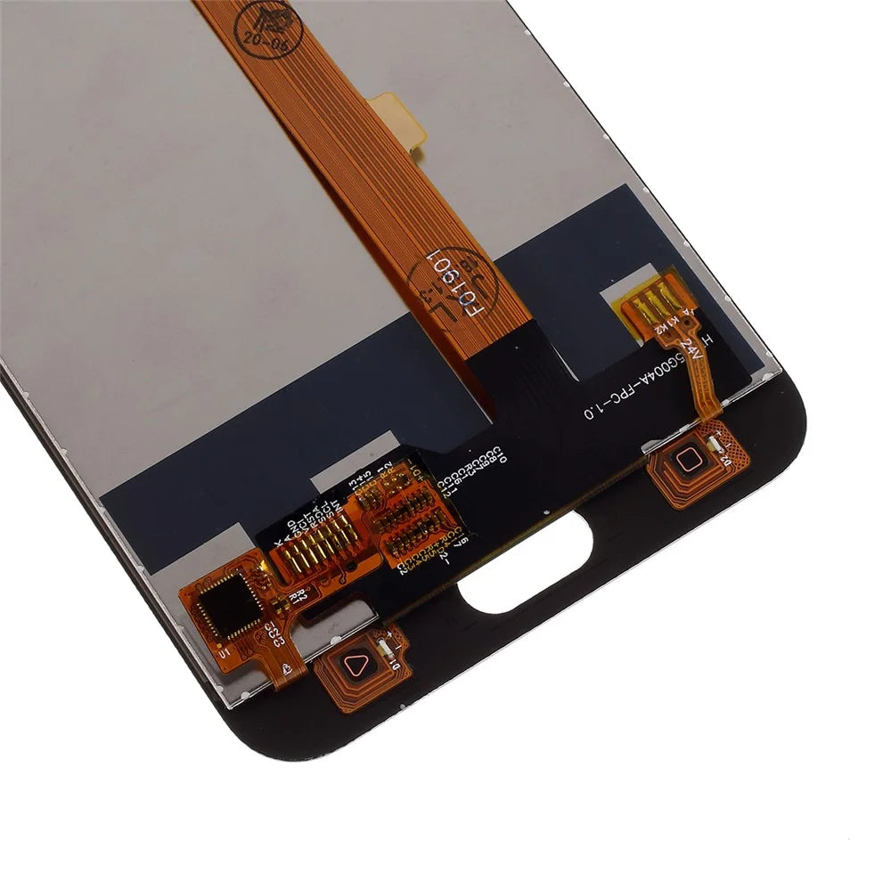 LCD Screen and Digitizer Assembly Part for OPPO A77 - Black - 3