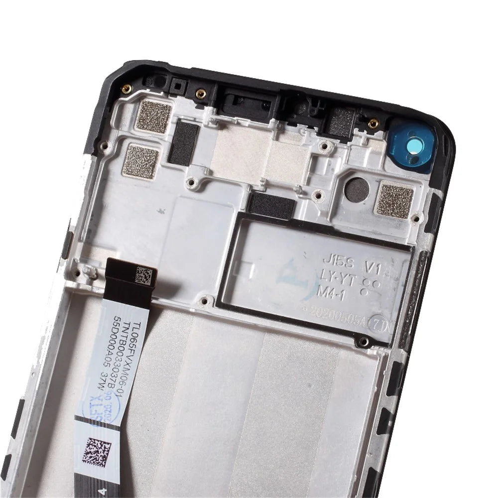 LCD Screen and Digitizer Assembly + Frame Part (without Logo) for Xiaomi Redmi Note 9/Redmi 10X 4G - Black - 2