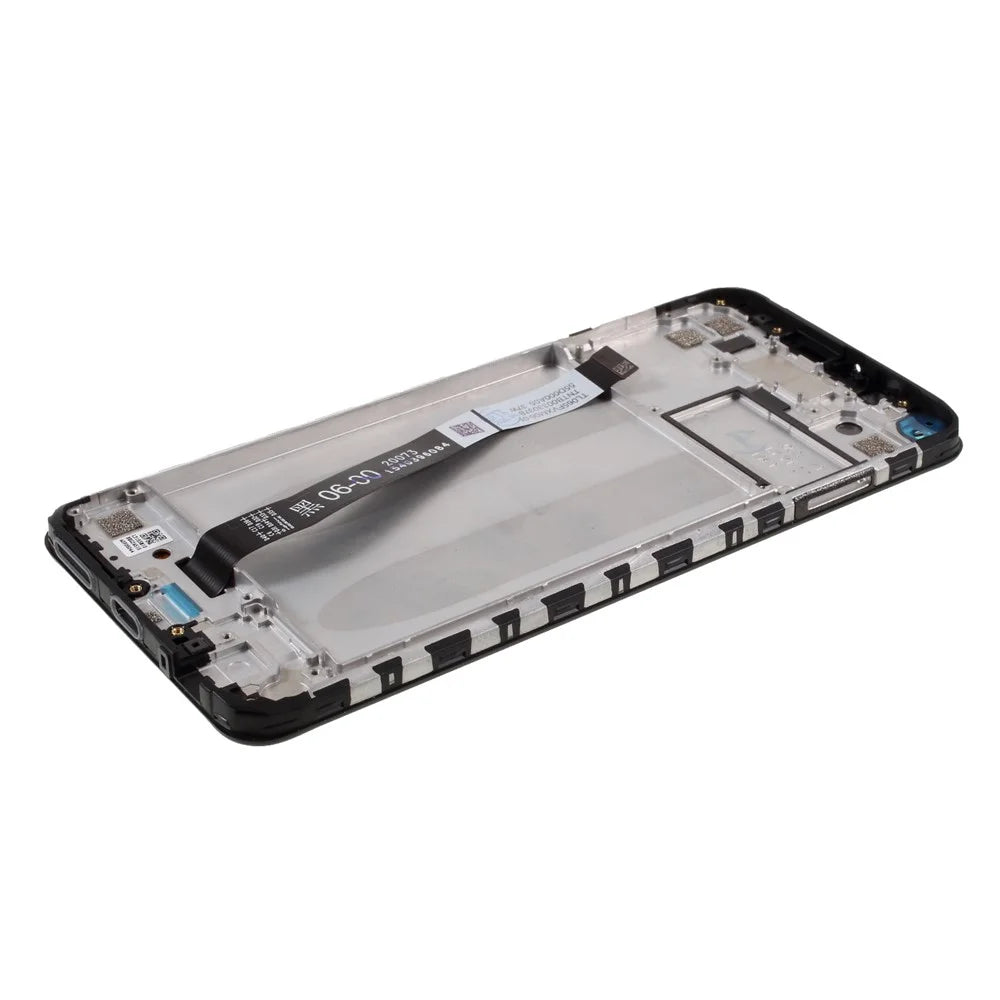 LCD Screen and Digitizer Assembly + Frame Part (without Logo) for Xiaomi Redmi Note 9/Redmi 10X 4G - Black - 4