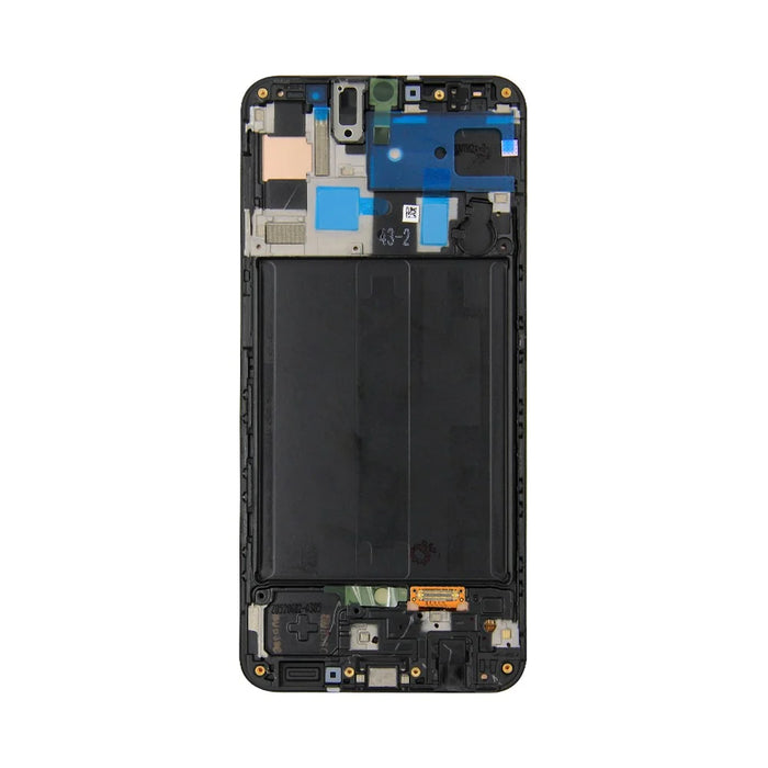 OEM LCD Screen and Digitizer Assembly + Frame (Without Logo) for Samsung Galaxy A30 A305 SM-A305F - Black - 3