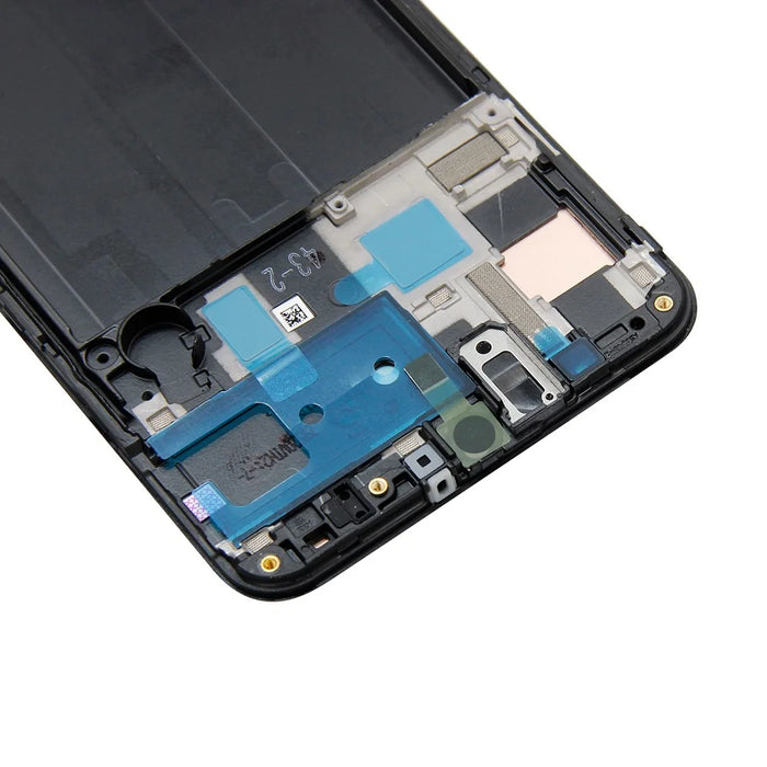 OEM LCD Screen and Digitizer Assembly + Frame (Without Logo) for Samsung Galaxy A30 A305 SM-A305F - Black - 5