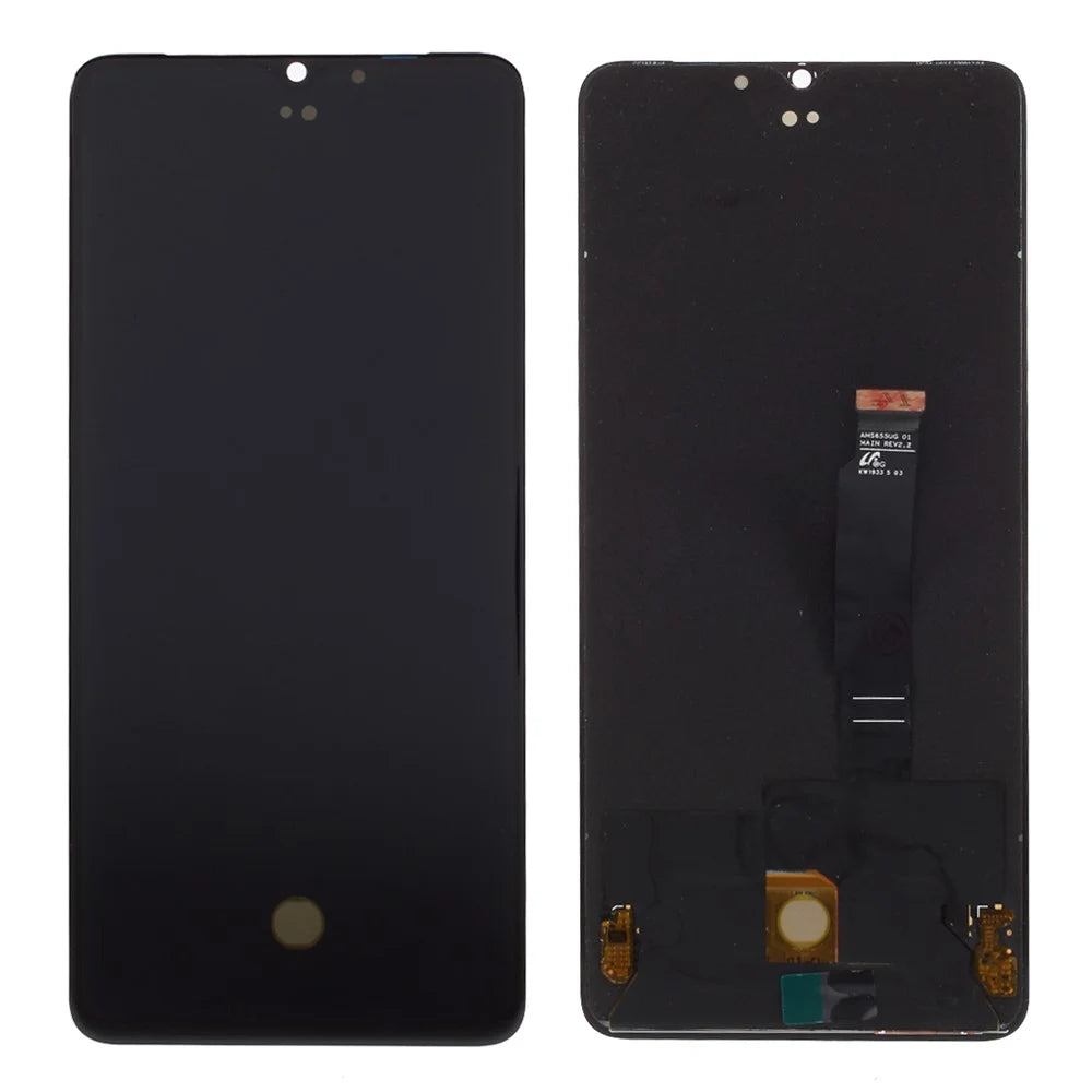 LCD Screen and Digitizer Assembly Part (Non-OEM Screen Glass Lens, OEM Other Parts) for Oneplus 7T - 1