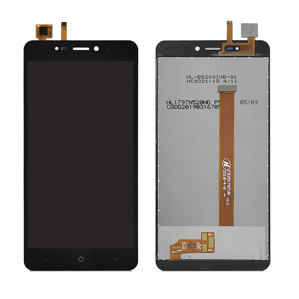 OEM LCD Screen and Digitizer Assembly Part for Leagoo Power 2 Pro - Black - 1