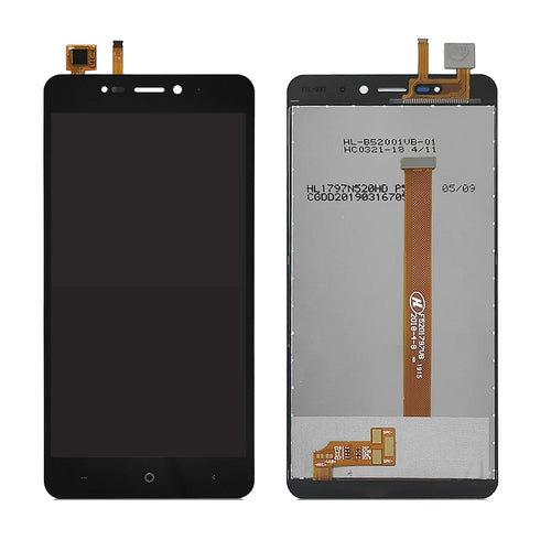 OEM LCD Screen and Digitizer Assembly Part for Leagoo Power 2 Pro - Black - 1
