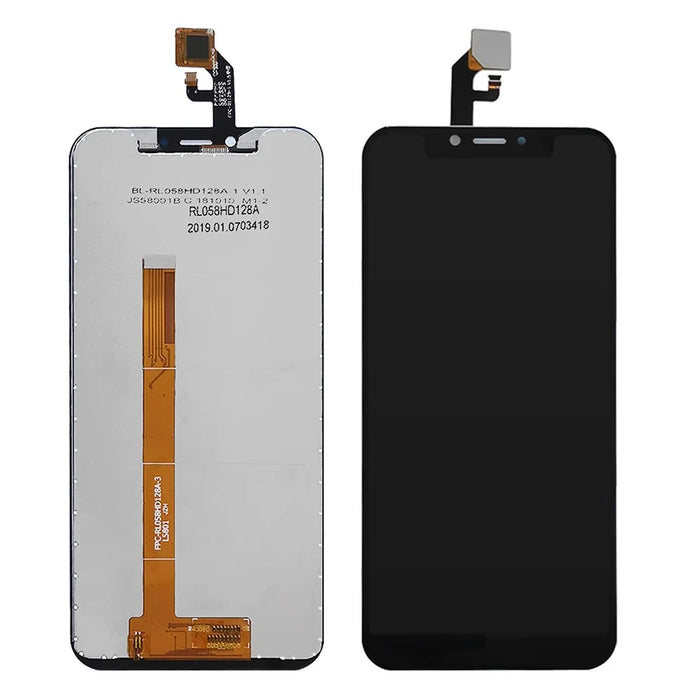 OEM LCD Screen and Digitizer Assembly Part for Leagoo S9 - Black - 1