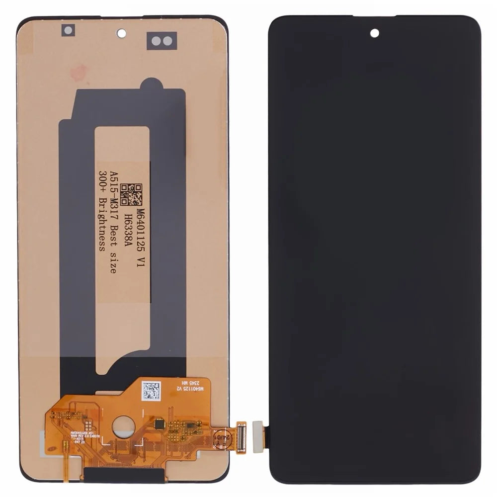 Grade C LCD Screen and Digitizer Assembly Replacement Part (TFT Edition, without Fingerprint Function) (without Logo) for Samsung Galaxy A51 4G SM-A515 - Black - 1