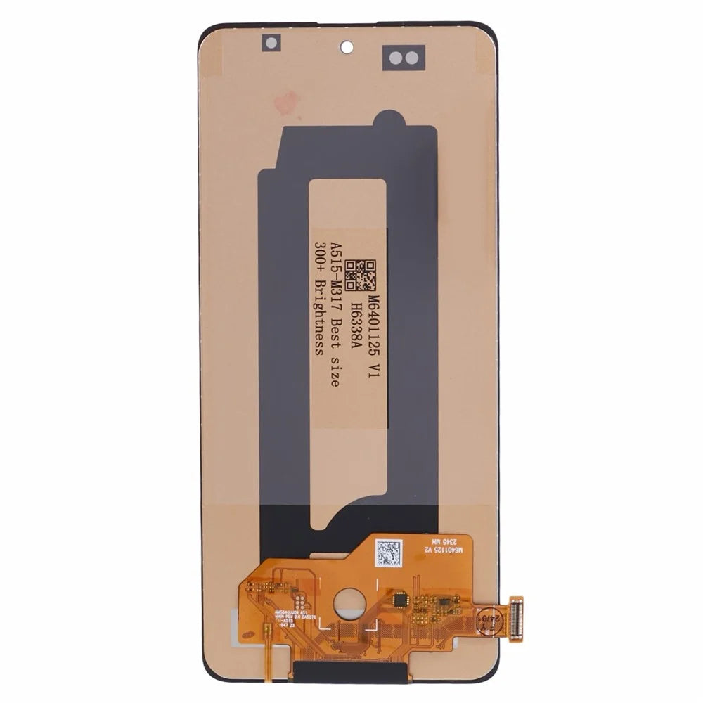 Grade C LCD Screen and Digitizer Assembly Replacement Part (TFT Edition, without Fingerprint Function) (without Logo) for Samsung Galaxy A51 4G SM-A515 - Black - 2