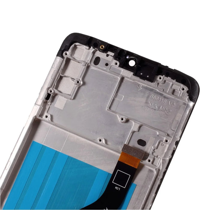Assembly LCD Screen and Digitizer Assembly + Frame (Without LOGO) for Samsung Galaxy A20s SM-A207F - Black - 2