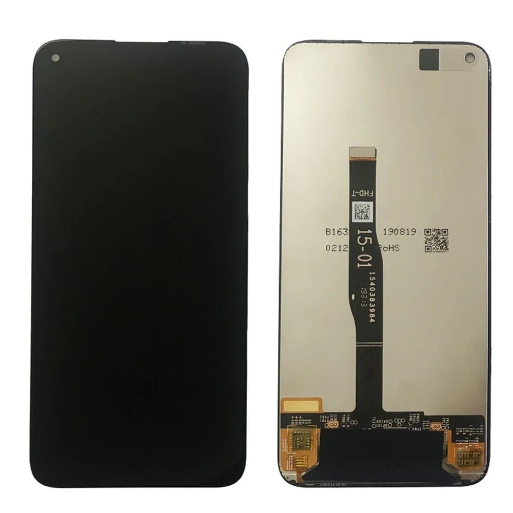 OEM LCD Screen and Digitizer Assembly (Without Logo) for Huawei Nova 7i - Black - 1