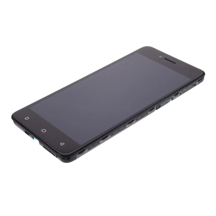 Assembly LCD Screen and Digitizer Assembly + Frame Part for Oppo A37 - Black - 5