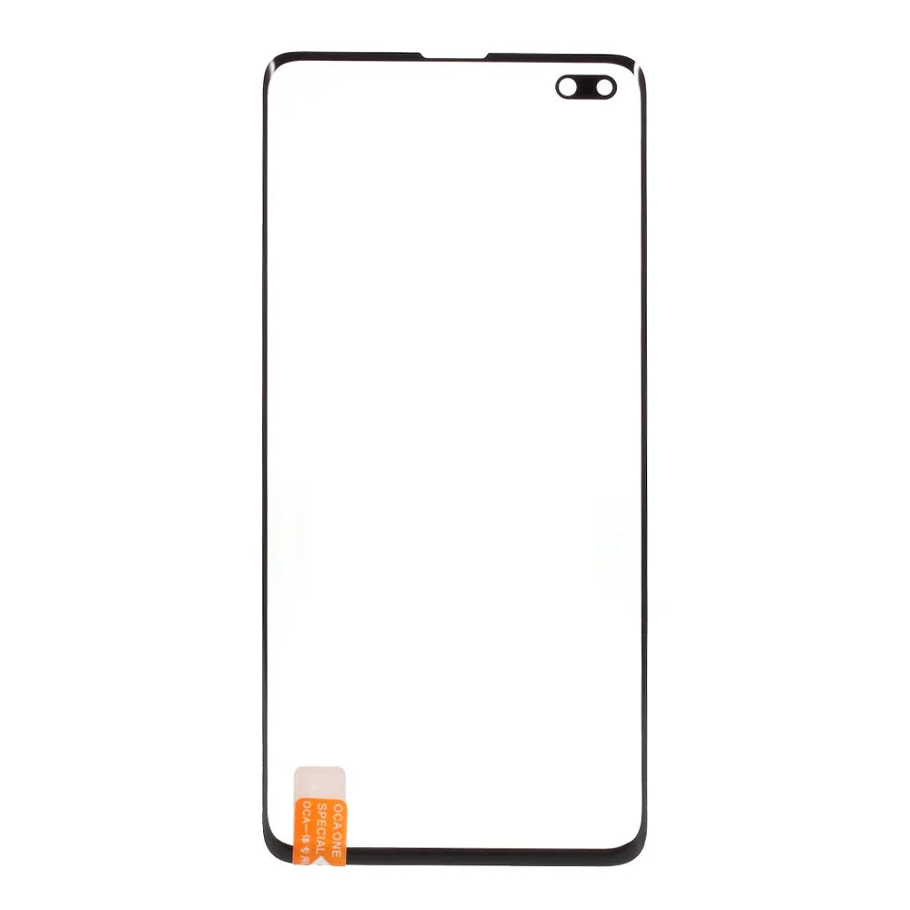 Screen Glass Lens + OCA Adhesive Repair Part for Samsung Galaxy S10 Plus G975 - 1