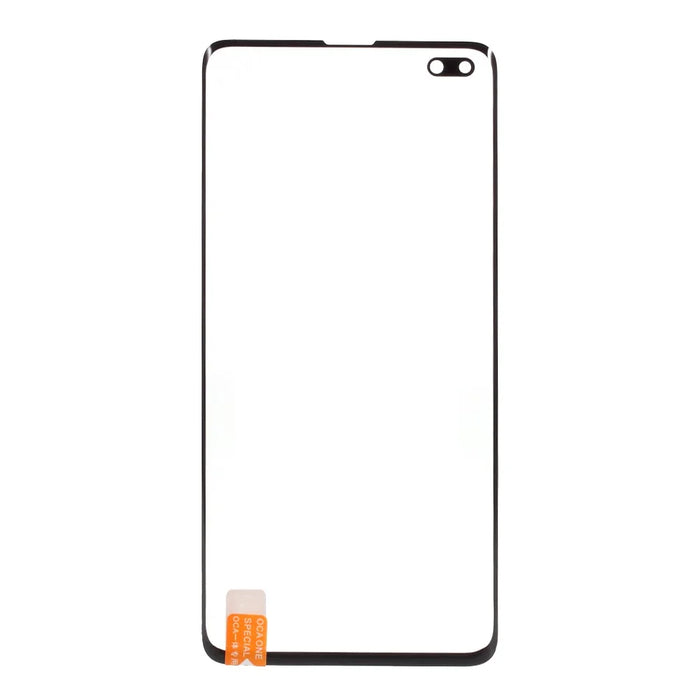 Screen Glass Lens + OCA Adhesive Repair Part for Samsung Galaxy S10 Plus G975 - 1