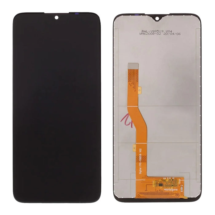 OEM Grade S LCD Screen and Digitizer Assembly (without Logo) for Alcatel 1SE (2020)/Alcatel 5030 - Black - 1