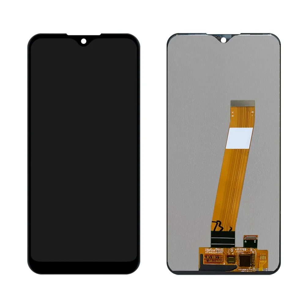 LCD Screen and Digitizer Assembly Part (Flex Cable Narrow) for Samsung Galaxy A01 A015 - 1