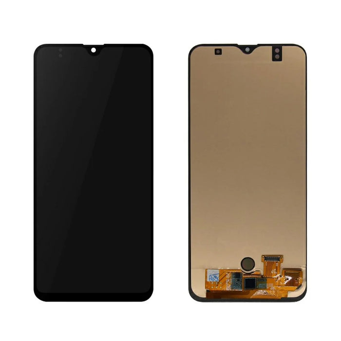 OEM LCD Screen and Digitizer Assembly Replacement (Without Logo) for Samsung Galaxy A30S SM-A307 - Black - 1