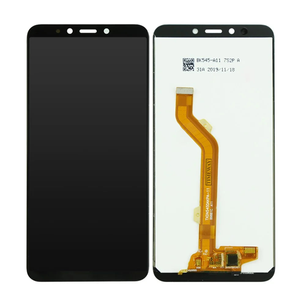 LCD Screen and Digitizer Assembly (Without LOGO) for Infinix Smart 2 Pro X5514 - Black - 1