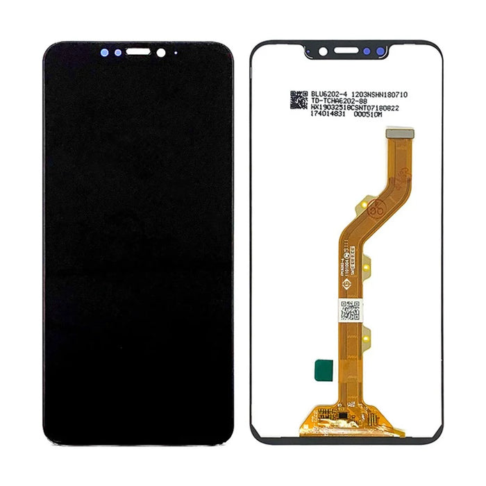 LCD Screen and Digitizer Assembly (Without LOGO) for Infinix S3X X622 - Black - 1