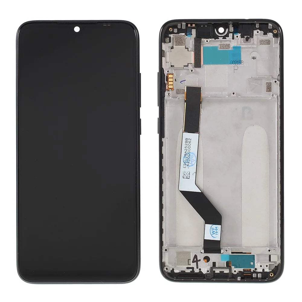 Assembly LCD Screen and Digitizer Assembly + Frame (without Logo) for Xiaomi Redmi Note 7 / Note 7 Pro - Black - 1