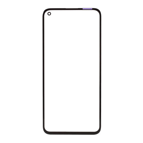 OEM Screen Glass Lens Repair Part for Huawei nova 7 5G - Black - 1